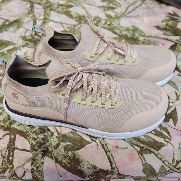 Carhartt Pink Haslett 3" Soft Toe Work Sneaker Womens Size 9.5 - Picture 1 of 13